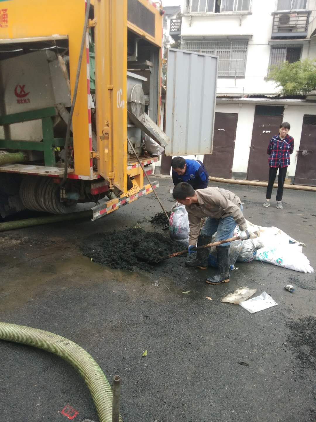 污水污泥干湿分离清理